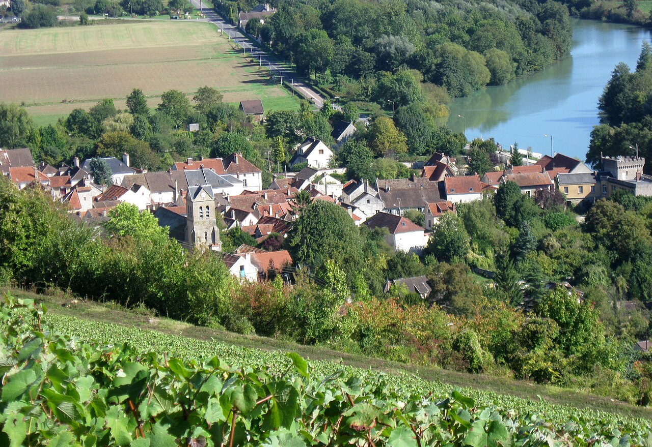 GR15 Accès Gare de Saacy sur Marne